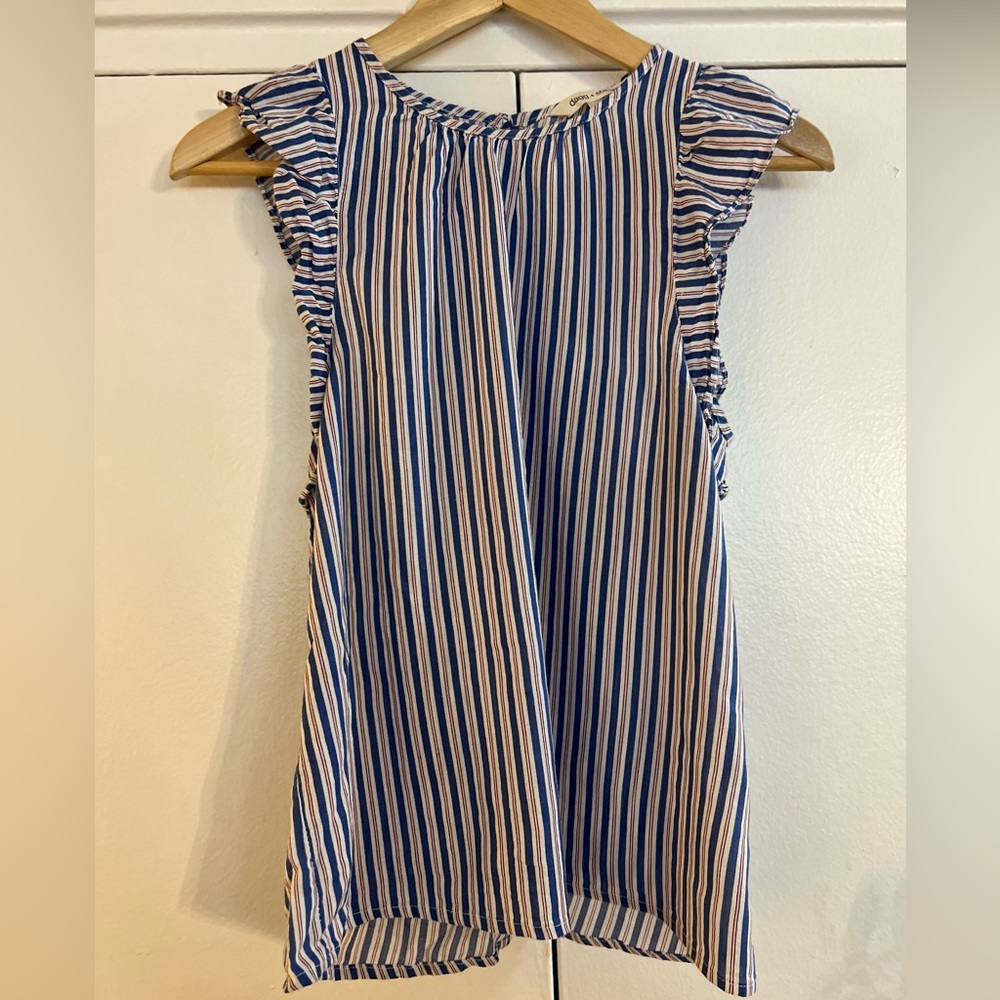 Dagg & Stacey Striped Blouse